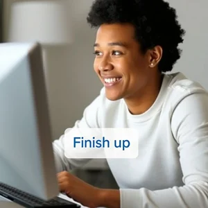 Domine o uso correto do phrasal verb Finish up em inglês