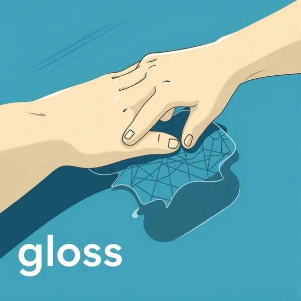 Understanding the phrasal verb gloss over