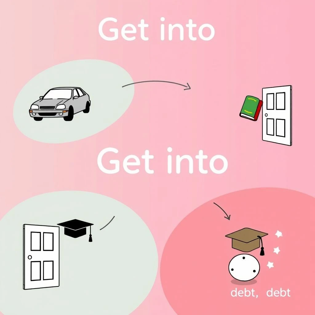 Làm Chủ Cụm động từ Get into Cách Use trong Tiếng Anh
