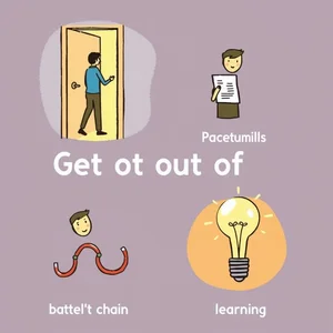 Tìm hiểu về Cụm động từ 'Get out of': Các nghĩa và Cách dùng