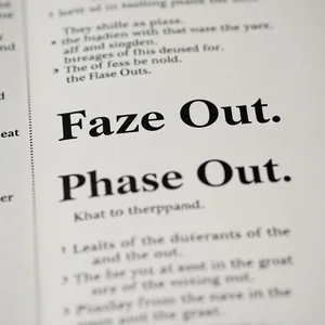 Understanding Faze Out: Usage and the Phrasal Verb Phase Out