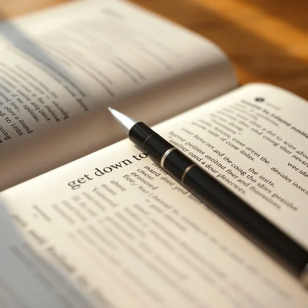Image depicting students focused on their books, illustrating the commitment to "Get down to" studying