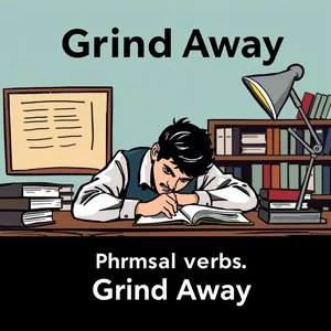 Grind Away Phrasal Verb Guia Completo de Uso Efetivo