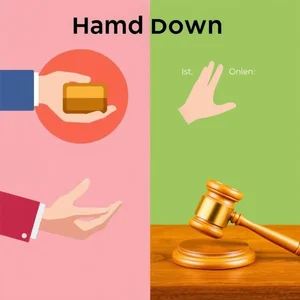 Comprender el Phrasal Verb 'Hand down': Significados y Uso