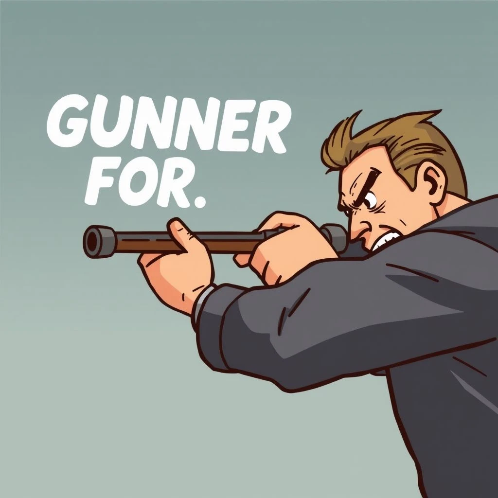 Comprende el phrasal verb Gun For en inglés significados y uso