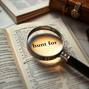 Hunt for Meaning: Understanding the Phrasal Verb 'Hunt For'