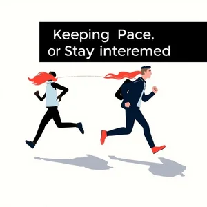 Compreendendo o Phrasal Verb Keep up with Seus Significados e Uso