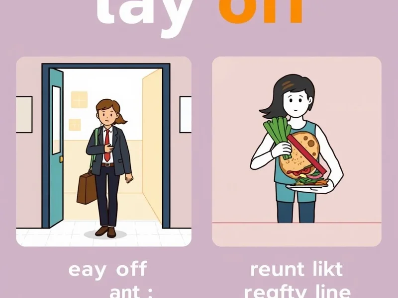Understanding 'Lay off': Meanings and Usage Explained