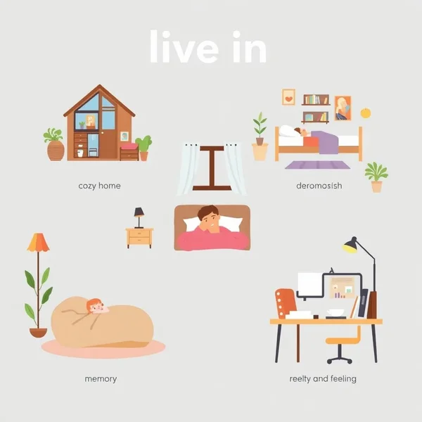 Understanding the Phrasal Verb Live in