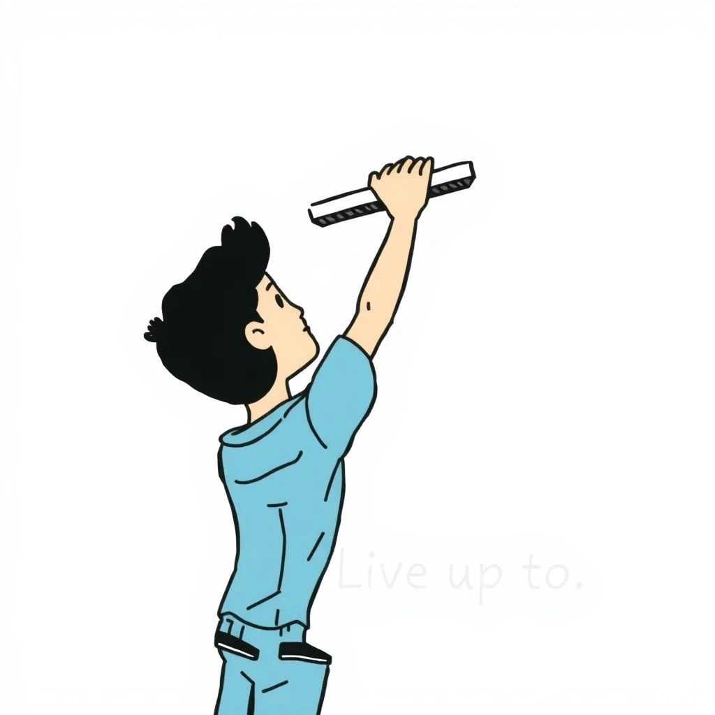 Compreenda o Verbo Frasal Inglês Live up to Facilmente
