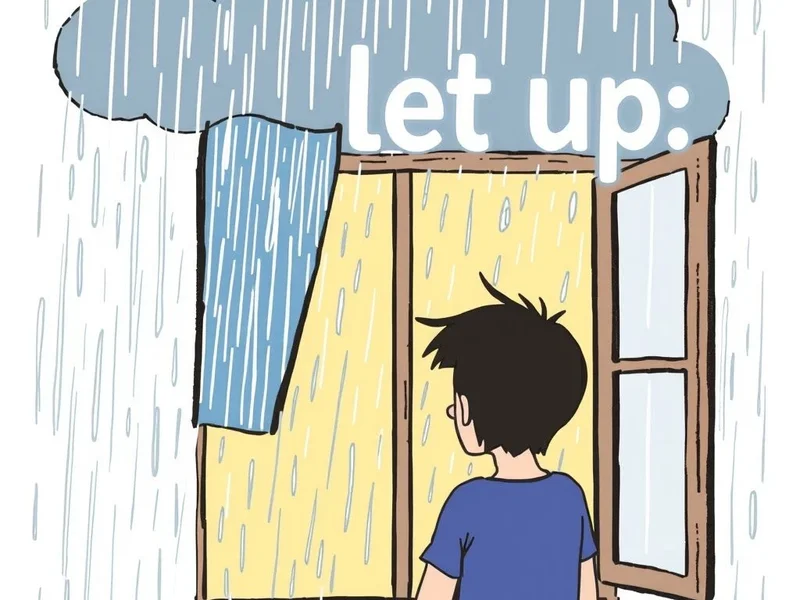 Entendendo Let up: Significados e Uso do Phrasal Verb