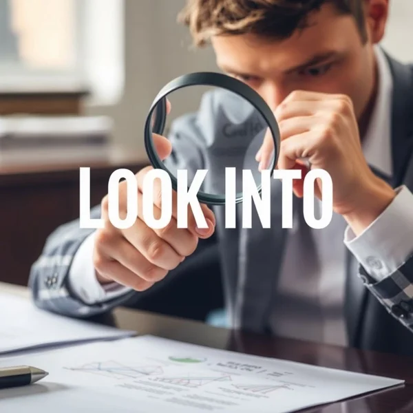 Understanding the English Phrasal Verb 'Look Into'