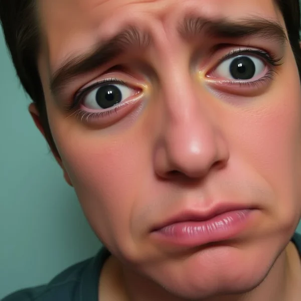 Image showing someone looking disappointed, illustrating the concept of being let down