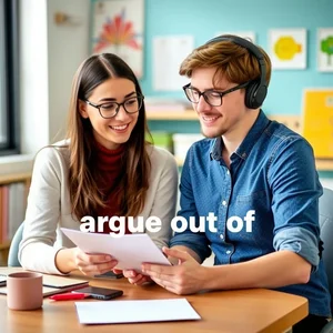 Argue Out Of Anlamı: İngilizce Fiil Öbeği Rehberi ve Kullanımı