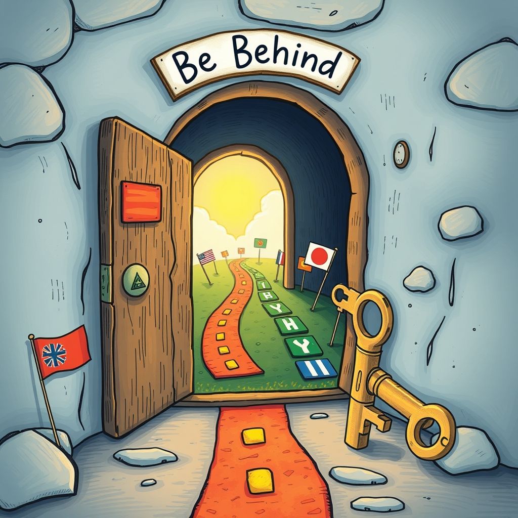 『Be Behind』句動詞を解明：意味と使い方完全ガイド