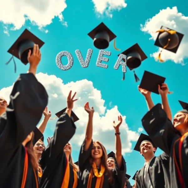 Image illustrating the concept of "be over" like a finished movie reel or a calendar page turned to signify something has ended.