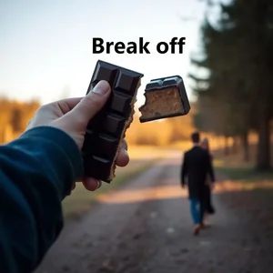 句動詞Break offの意味と使い方：分離、中断、終了を理解する