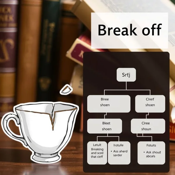 Significati del Verbo Frasale Break off