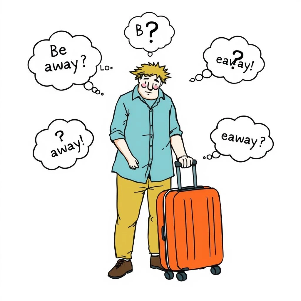 Comprendere il Phrasal Verb Inglese: Come Usare Correttamente Be away