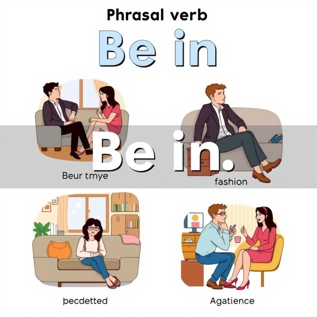 Comprendere il verbo fraseologico inglese 'Be in': usi, significati e pratica