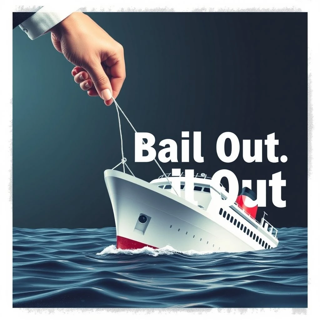 Comprendre Bail Out : Guide d'utilisation du verbe à particule anglais