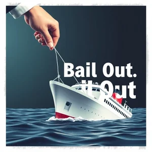 Comprendre Bail Out : Guide d'utilisation du verbe à particule anglais