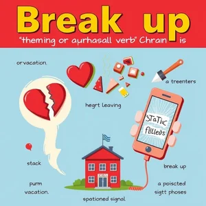 Comprendre le Phrasal Verb Break Up: Significations et Utilisation