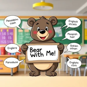Comprendre le verbe à particule anglais Bear with: Signification et usages