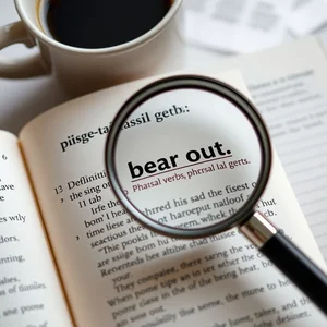 Comprendre 'Bear Out': Signification et Utilisation du Verbe à Particule Anglais