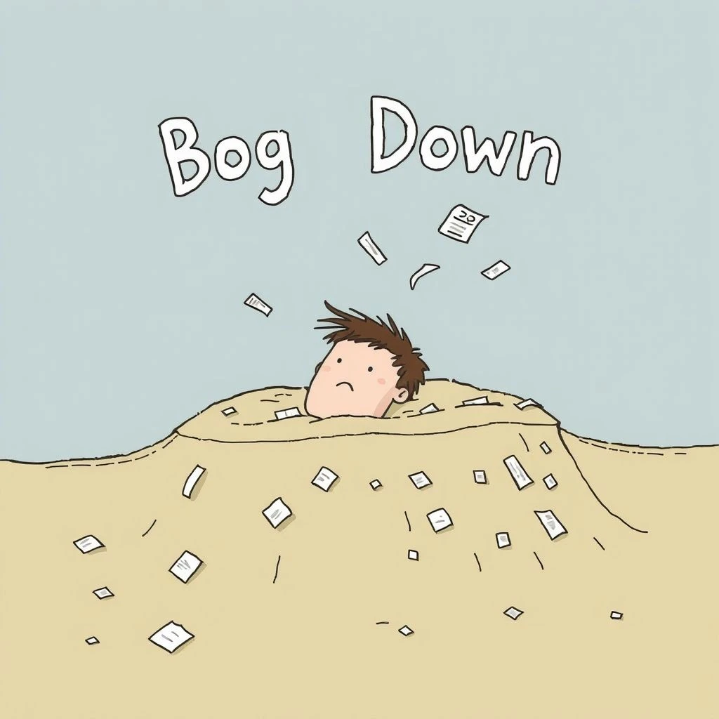 Comprendre le Verbe à Phrase: Comment Utiliser Correctement Bog Down