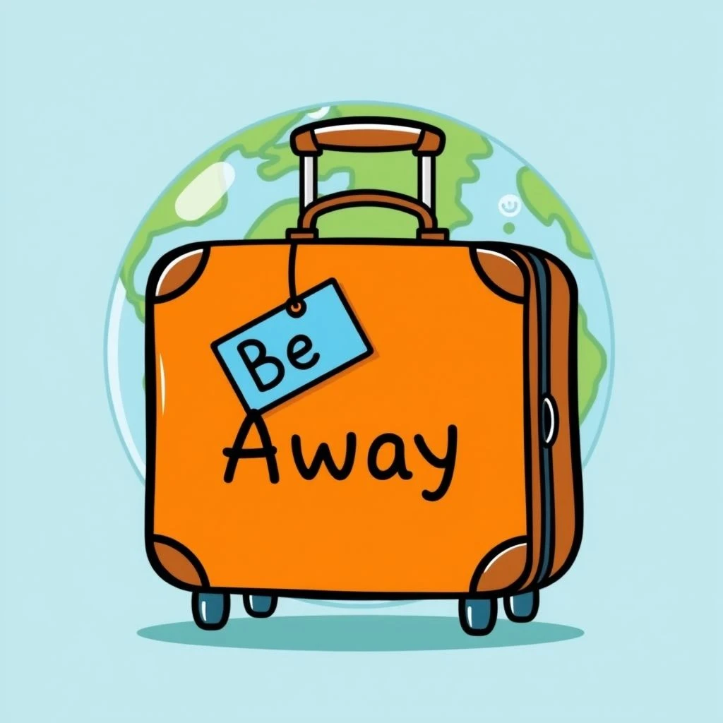 Englische Phrasal Verben: Be away verstehen & richtig anwenden