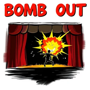 Das englische Phrasalverb verstehen: So verwendest du 'Bomb Out' richtig