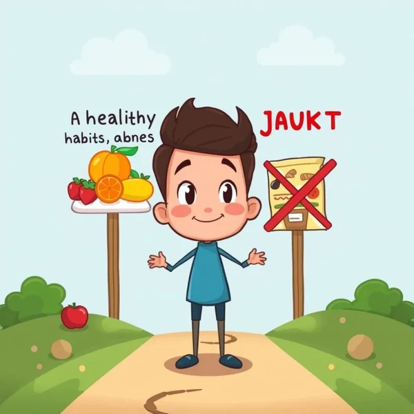 Image showing a person making a choice to be off of something, illustrating the phrasal verb 'Be off of'