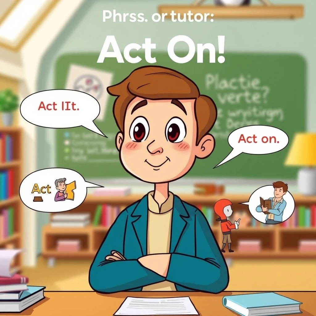Phrasal Verb 'Act On' begrijpen: Betekenissen en Gebruik in het Engels