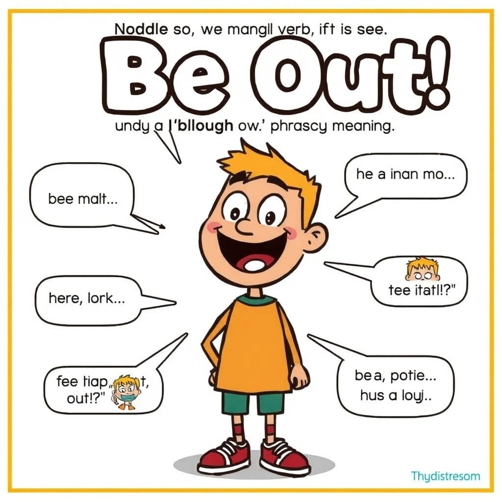 理解英语短语动词：Be Out 的全面指南，掌握常见用法与含义
