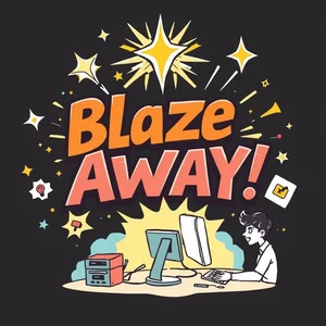 Phrasal Verb Blaze Away: Betekenis en Correct Gebruik Uitleg