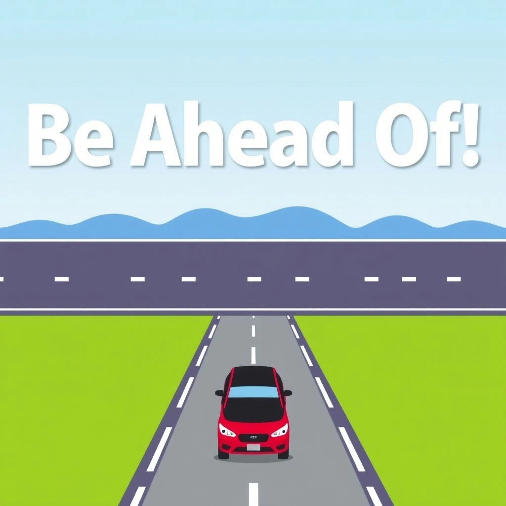 Понимание английского фразового глагола: Be ahead of
