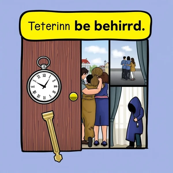 Unlocking the Phrasal Verb Be Behind