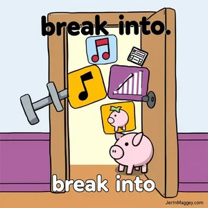 Break into: Das englische Phrasal Verb verstehen und richtig anwenden