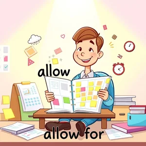 Allow For: Bedeutung, Struktur und Verwendung des Phrasalverbs
