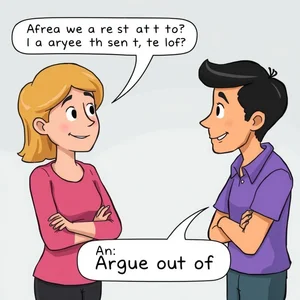 فهم Argue Out Of: دليل شامل لهذا الفعل المركب للمتحدثين بالعربية
