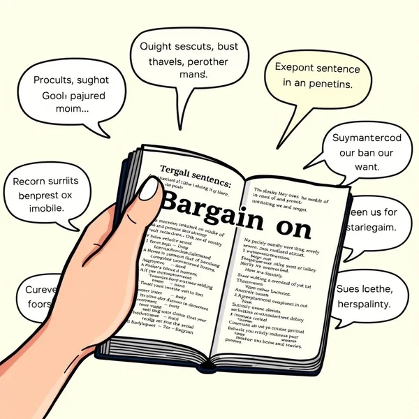 title must include the primary keyword: فهم فعل العبارة Bargain on
