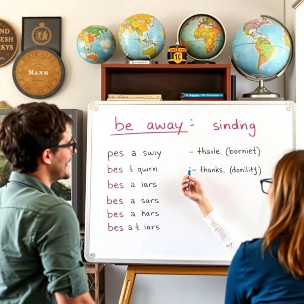 เข้าใจคำกริยาวลีภาษาอังกฤษ: วิธีใช้ Be away ให้ถูกต้อง