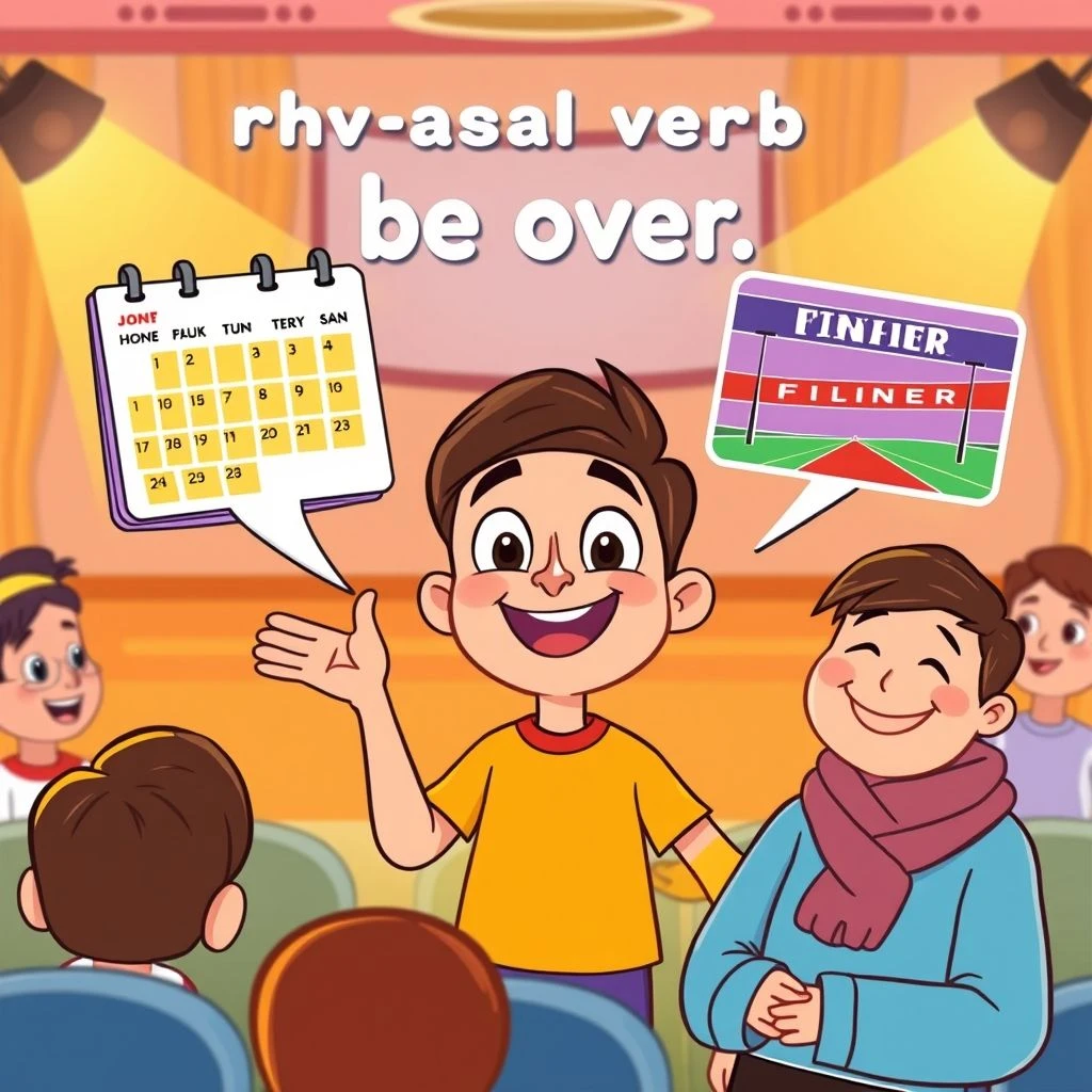 การเข้าใจสำนวนกริยา Be over: ความหมายและการใช้งานในภาษาอังกฤษ