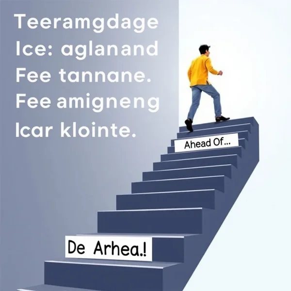 ทำความเข้าใจคำกริยาแบบพร้อมคำศัพท์: Be ahead of
