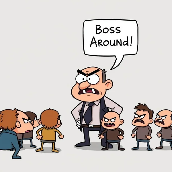 เข้าใจพาราฟราเวิร์บภาษาอังกฤษ Boss Around