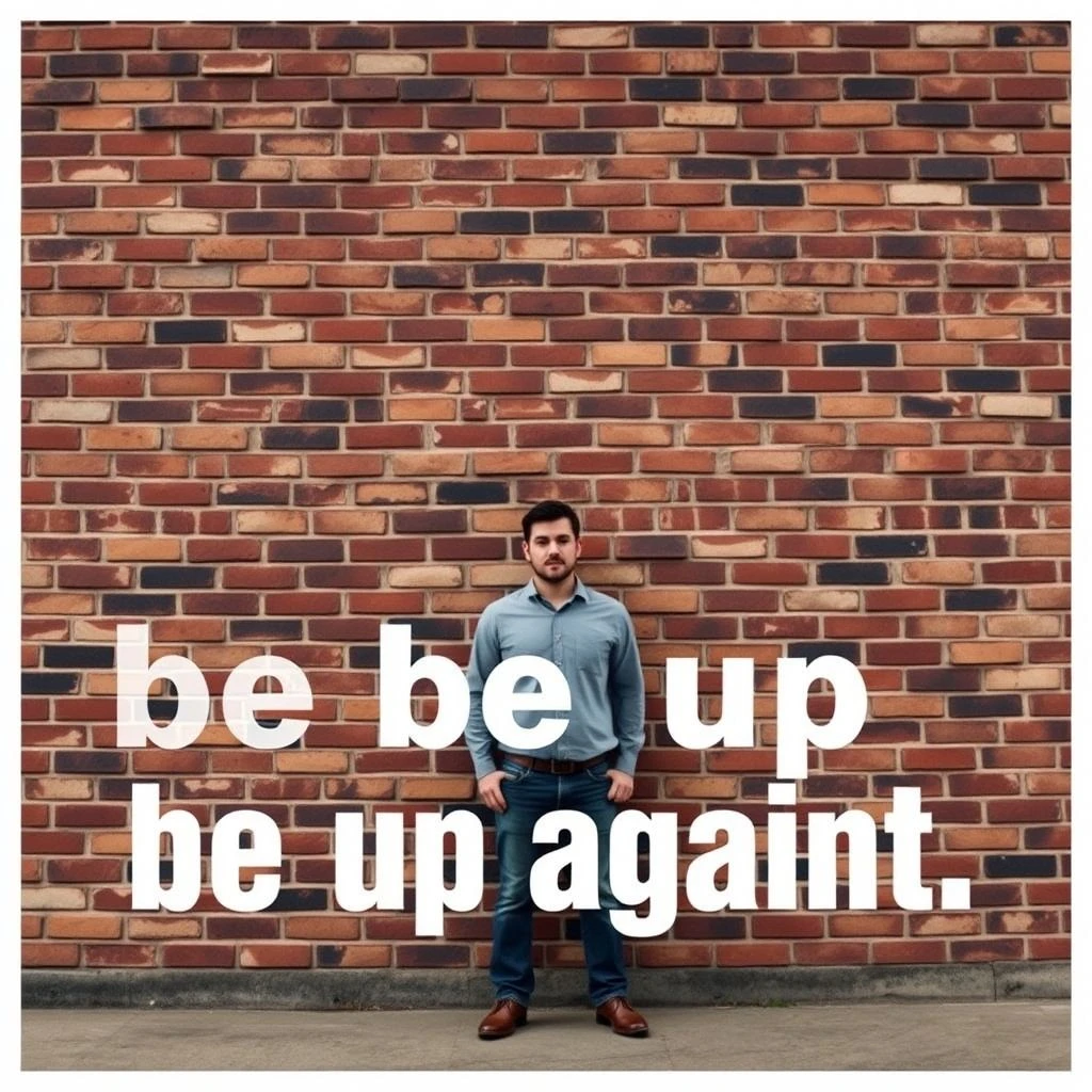 了解短语动词 Be Up Against: 含义与用法