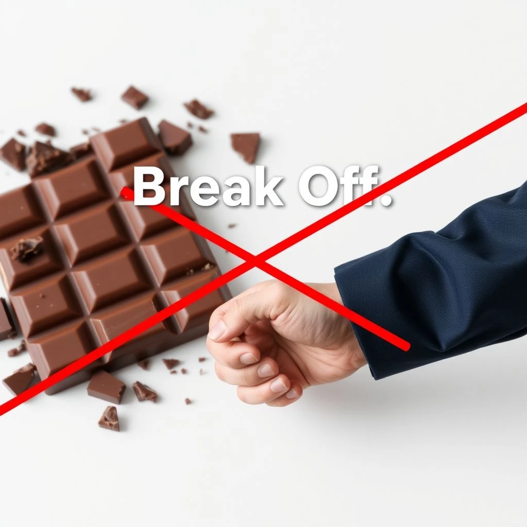 理解短语动词 Break off：含义、搭配结构、同义词及用法详解