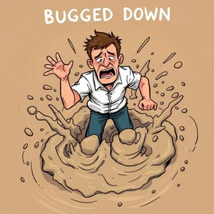 구동사 'Bog Down' 이해: 올바른 사용법 완벽 가이드