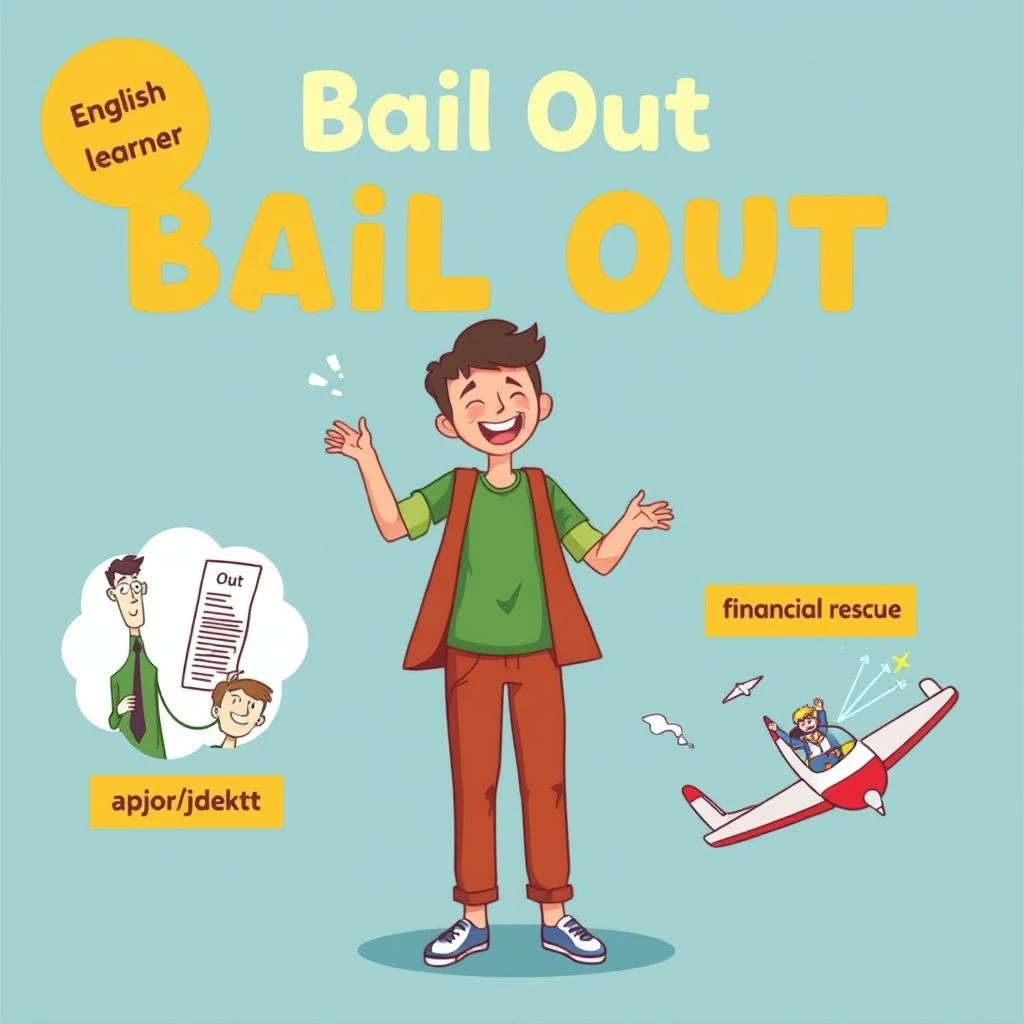 구동사 Bail Out 완벽 가이드: 의미, 활용, 예시 마스터하기